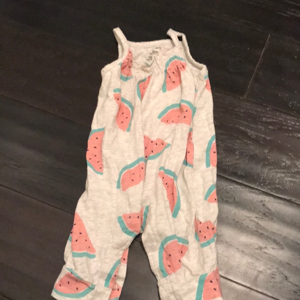Cute summer baby romper